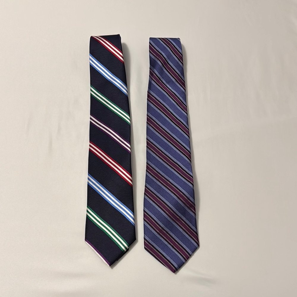 Brooks Brothers Neck Ties 2 pack